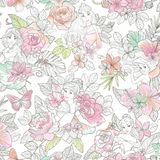 Papel De Parede Disney Princesas Floral - Opções De Cores