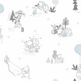 Papel De Parede Disney Ursinho Pooh - Opções De Cores