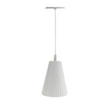 Lustre Pendente Luminaria Torino E27 Até 23w Bivolt Branco