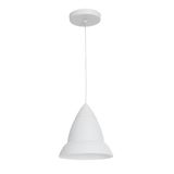 Lustre Pendente Luminaria Sigma E27 Bivolt Branco