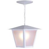 Pendente Luminaria Lustre Aco Fosf L-4-c Branca