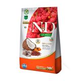 Ração Quinoa Skin N&D para Gatos Adultos sabor Peixe - 7,5kg