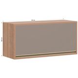 Armário Basculante Luciane Yara 80 cm 1308199 VanillaGrafite