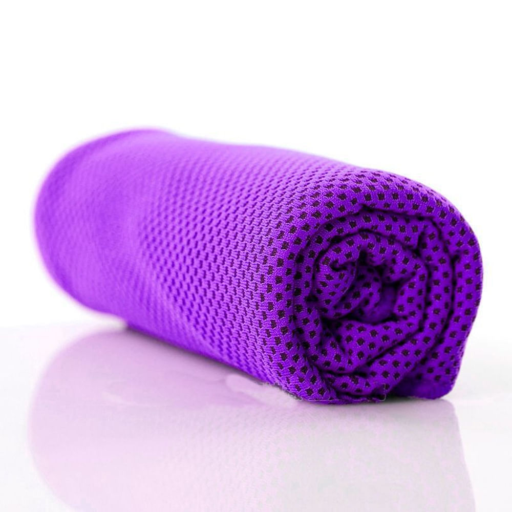 Toalha Gelada Refrescante Fitness Super Absorvente Cool Towel Esporte