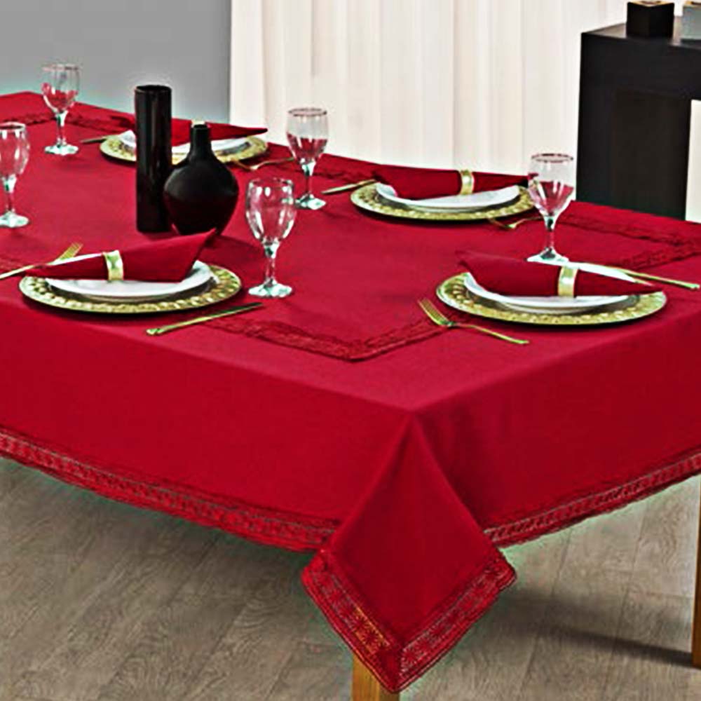 Toalha de Mesa Retangular 180x350cm 1635 - Rafimex