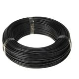 Fio Cabo Flexível 2,5mm Preto - 100 Metros