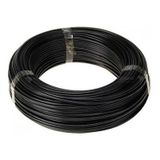 Fio Cabo Flexível 6mm Preto - 100 Metros