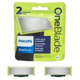 Kit Refil Lâmina Dupla Philips One Blade Qp220/51 2 Unidades