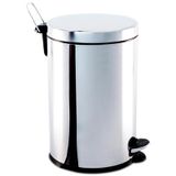 Lixeira Inox 12 Litros Com Pedal E Balde Ø25 X 41cm Brinox