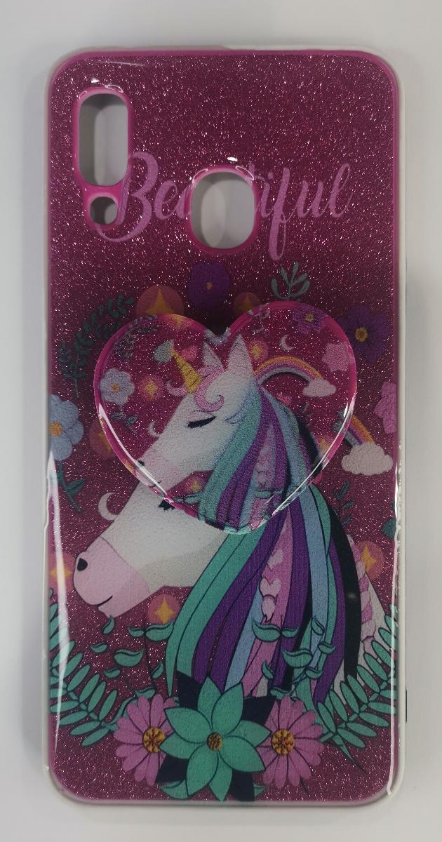 Capa Capinha Galaxy a20 a30 C/ Suporte Dedos colorido