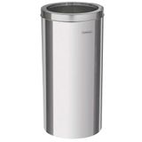 Lixeira Tramontina Sem Tampa Institucional 94540/037 Em Aço Inox 30 L