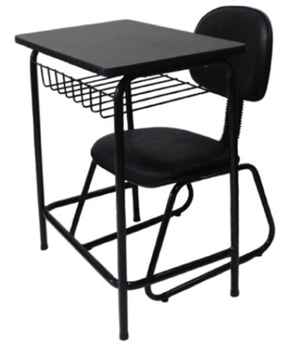 Mesa Escolar com cadeira de Escritório Linha Mesa Escolar