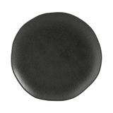 Porto Brasil Prato para Sobremesa Geo Carbon Matte 19cm Porto Brasil Preto