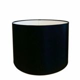 Cúpula Abajur E Luminária Cp-7022 Ø45x30cm - Preto / Preto