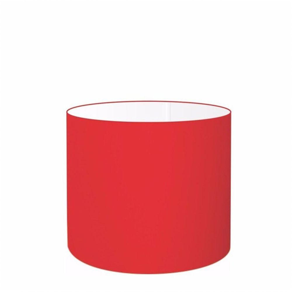 Cúpula Abajur E Luminária Cp-7008 Ø20x25cm - Vermelho