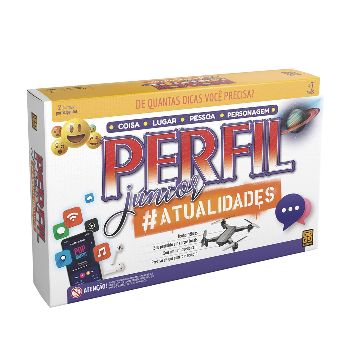 Jogo De Tabuleiro Perfil Junior Atualidades