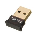 Adaptador Usb Bluetooth 4.0 Csr Dongle Para Pc Notebook 20m