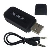 Adaptador Bluetooth Receptor De Áudio Musica Cabo P2 Usb