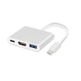 Adaptador Type-c Para Usb 3.0/hdmi/type-c Hc-03 Dex