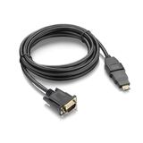 Cabo Multilaser HDMI-VGA 1.5M com Adaptador - WI269 - WI269