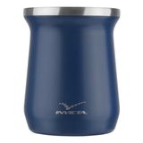 Cuia Térmica Inox 250 Ml Invicta Vaccum Mate Azul