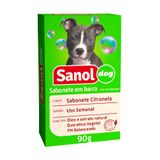 Sabonete Sanol Dog Citronela para Cães e Gatos 90g