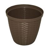 Cachepô FG Okla Rattan Tabaco - 1,7L