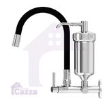 Torneira Com Filtro Para Cozinha Gourmet Parede Pia Metal