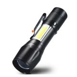 Mini Lanterna Tática Police Usb Recarregável Profissional