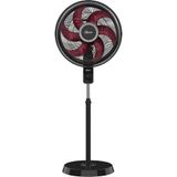 Ventilador de Coluna Oster OVTR881 Power Fresh Preto e Vermelho 220V