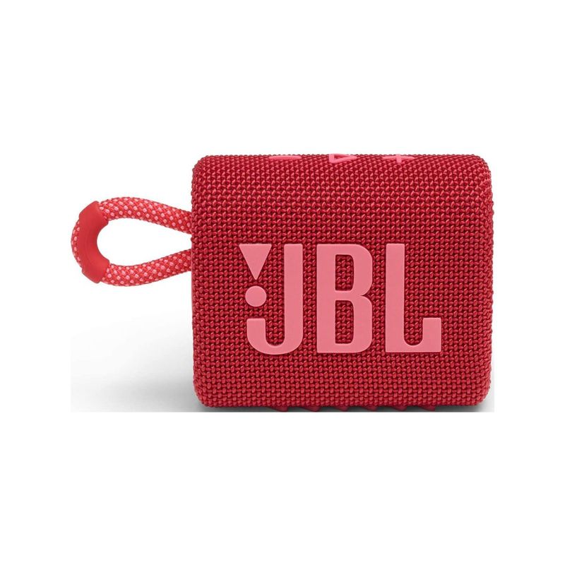 Caixa de Som Jbl Vermelho Go 3