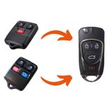 Chave Canivete Alarme Original Ford New Fiesta Ecosport Ka
