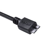 Cabo para Hd Externo Usb Tipo c para Micro Usb b 3.0 1 Metro Preto - P3ucmbp-1