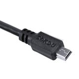 Cabo Usb Tipo c para Mini Usb b 2.0 para Type c Tipo c 1 Metro Preto - Pucmbp-1