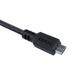 Cabo para Celular Smartphones Usb Tipo c para Micro Usb 2.0 1 Metro Preto - Pucmp-1