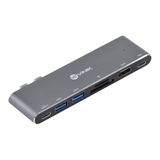 Carregador HUB Tipo C 7 em 2 Vinik USB 3.0 SD HDMI PD