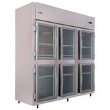 Geladeira/Refrigerador Comercial 6 Portas de Vidro Frilux 220V Frilux