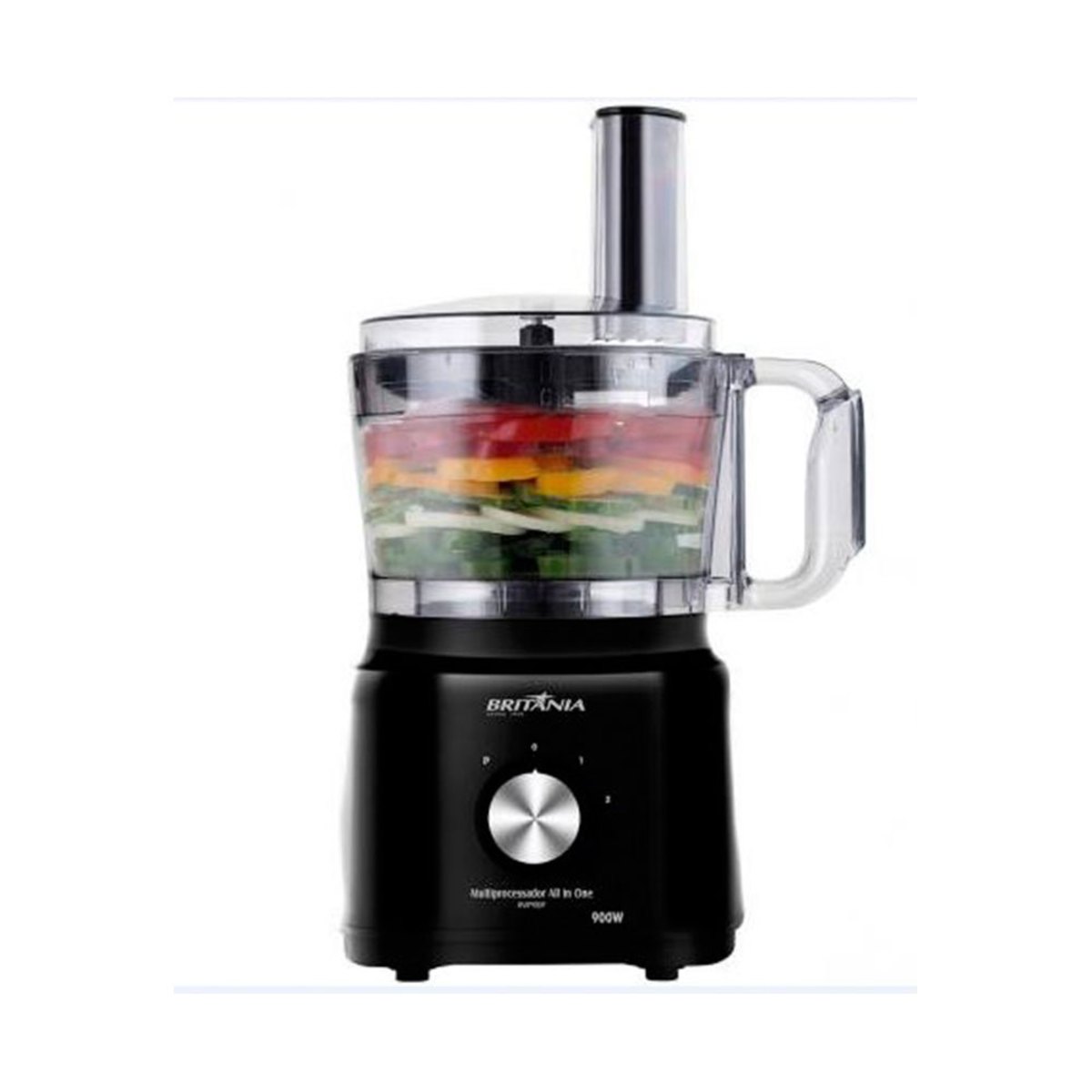 Multiprocessador All In One 900w Britânia Bmp900p 63302021 Preto