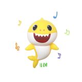 Baby Shark Brinquedo Doo Doo Shark Musical 18CM Amarelo