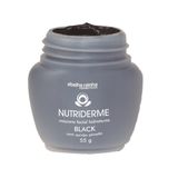 Máscara Facial Hidratante Black Com Carvão Ativado Nutriderme Abelha Rainha 55g