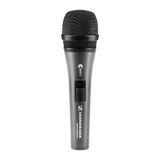 Microfone Dinâmico Sennheiser E835-s 350ohms Cardióide Cinza