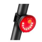 Lanterna Bike Traseira Recarregável 150 Lumes 360º 8 Leds