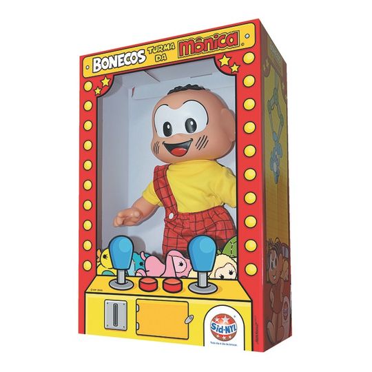 Boneco Cascão Sidnyl Turma Da Mônica Tradicional 35cm Carrefour Carrefour 9949