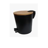 Lixeira 3l Pedal Preto - Wincy