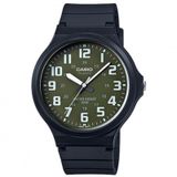 Relogio Casio Preto borracha Masculino Vintage Analogico