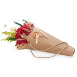 Bouquet Arranjo Cesta Charm Flor Natural Seca By de_decora