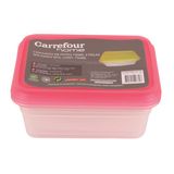 Jogo de Potes Plástico Carrefour 3 Peças Sortidas HO181514