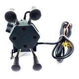 Suporte Celular Moto Garra Carregador USB Motoboy Ifood Uber
