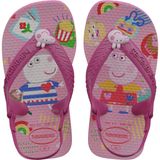 Chinelo Havaianas Infantil Peppa PIG BABY 20 Rosa FLUX