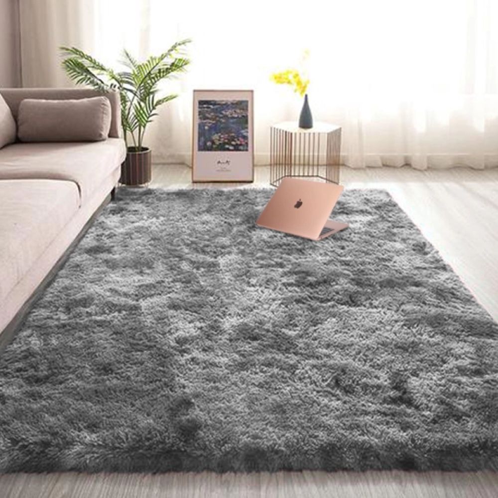 Tapete Peludo Para Sala - Casa Dona